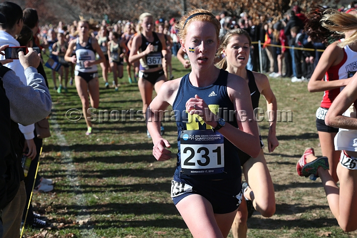 2012NCAA XC-040.JPG - 2012 NCAA D1 Cross Country Championships, November 17, 2012, held in Louisville, KY.